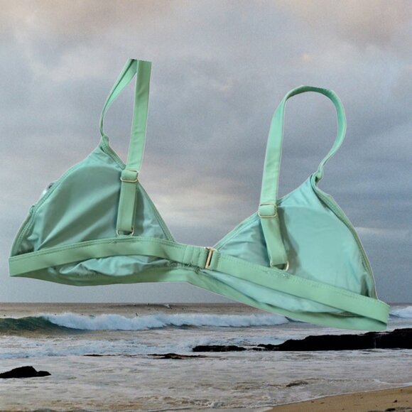 Andie Swim The Caicos Top Eco Nylon Seagrass Size XL - Picture 3 of 7